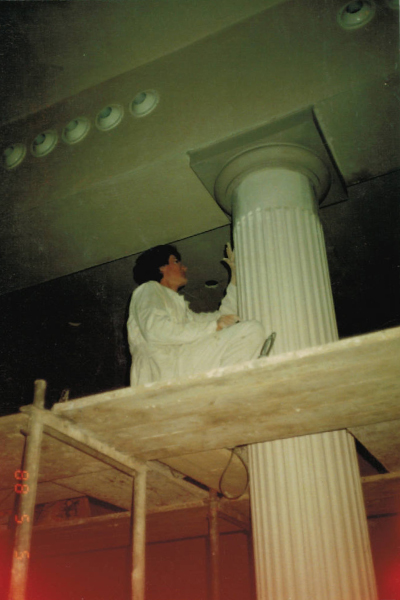 Schloß Waldhausen - Entwurf & Rekonstruktion aller Stuckarbeiten. 